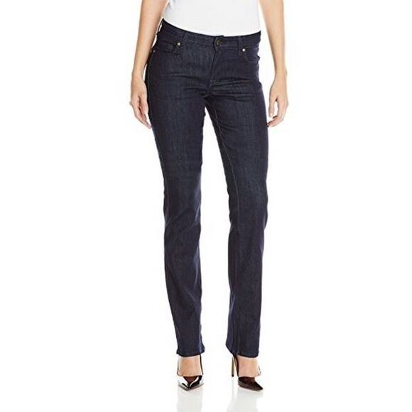 CJ by Cookie Johnson Faith Straight Leg Jeans Dark Wash Women’s Size 25 - Picture 1 of 10